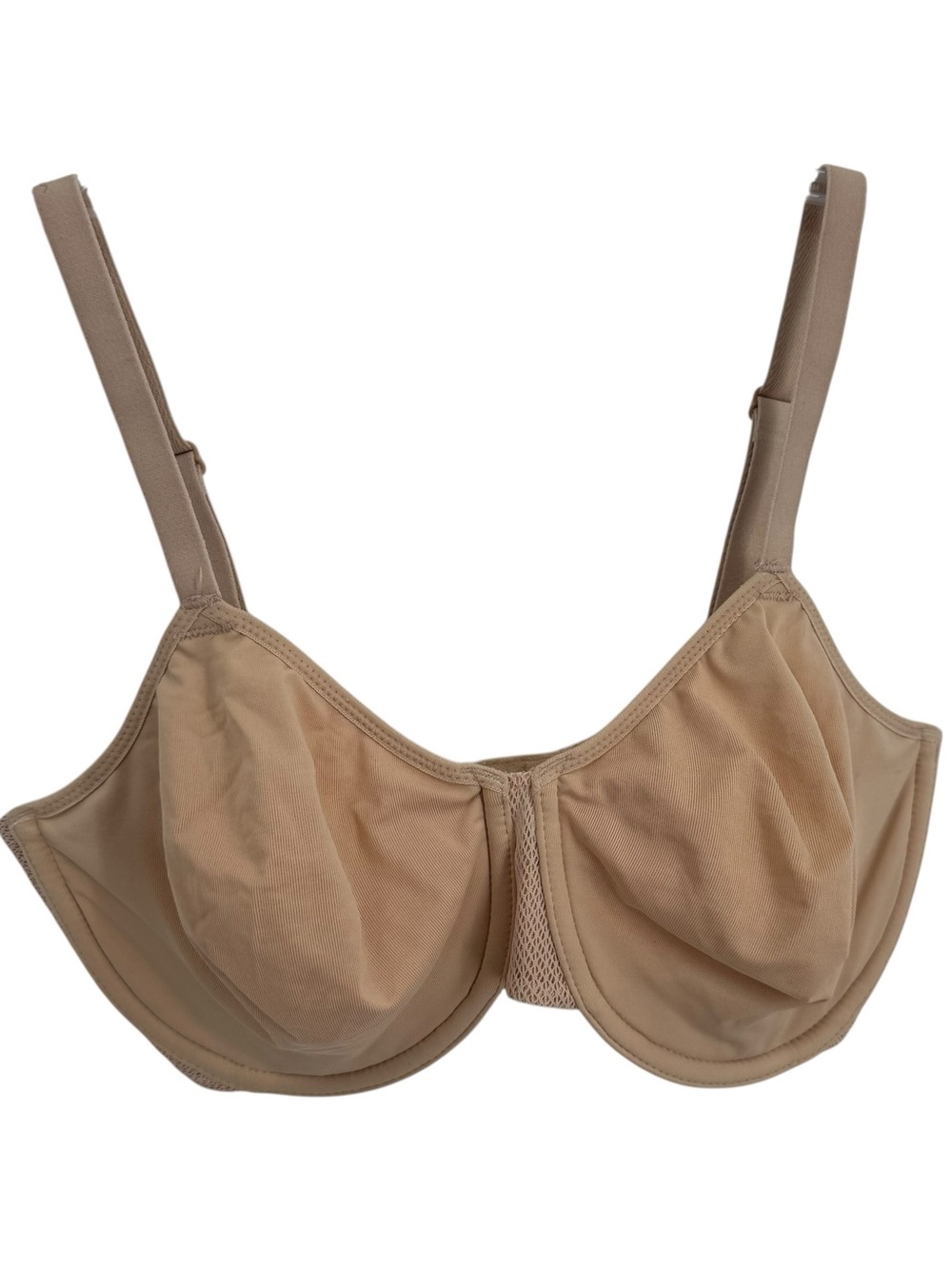 Wacoal Bra Beige Keep Your Cool 855378 Underwire Back Closure Size 32DDD mesh
